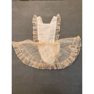 Numi Flocked Pinafore 3T EUC